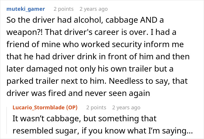 Truck Driver Refuses To Move From Reserved Spot, Guy Takes Revenge Leading To Unemployment