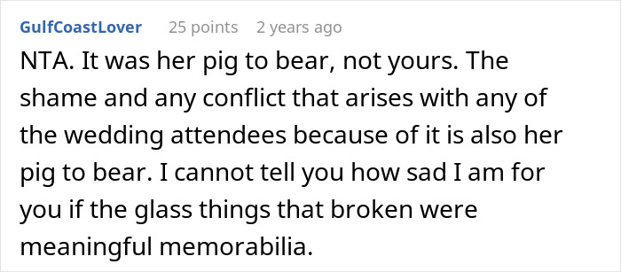 Mom Of The Bride Told She Can’t Bring Her Pet Pig To The Wedding, Does It Anyway And Ruins It