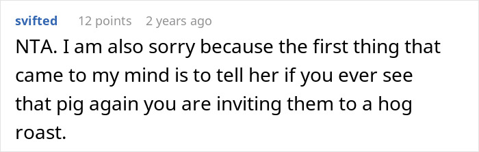Mom Of The Bride Told She Can’t Bring Her Pet Pig To The Wedding, Does It Anyway And Ruins It