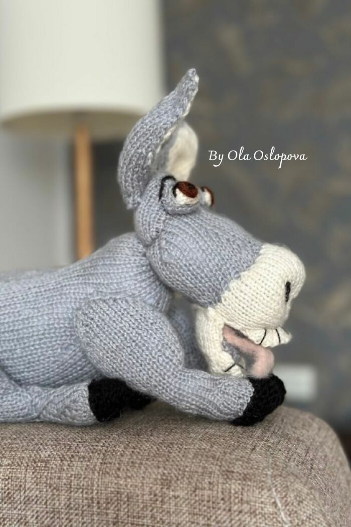 Shrek Forever After: I Knitted Donkey And Shrek