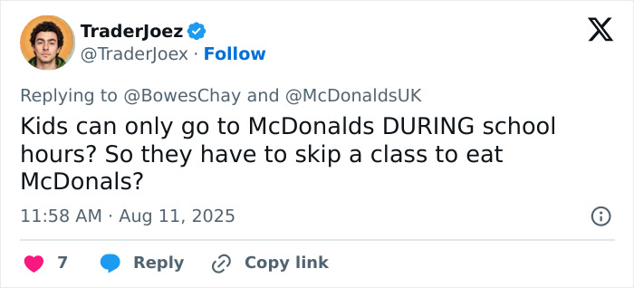 Massive Outrage After McDonald&#8217;s Calls Cops On 13YO School Girl Over New Policy