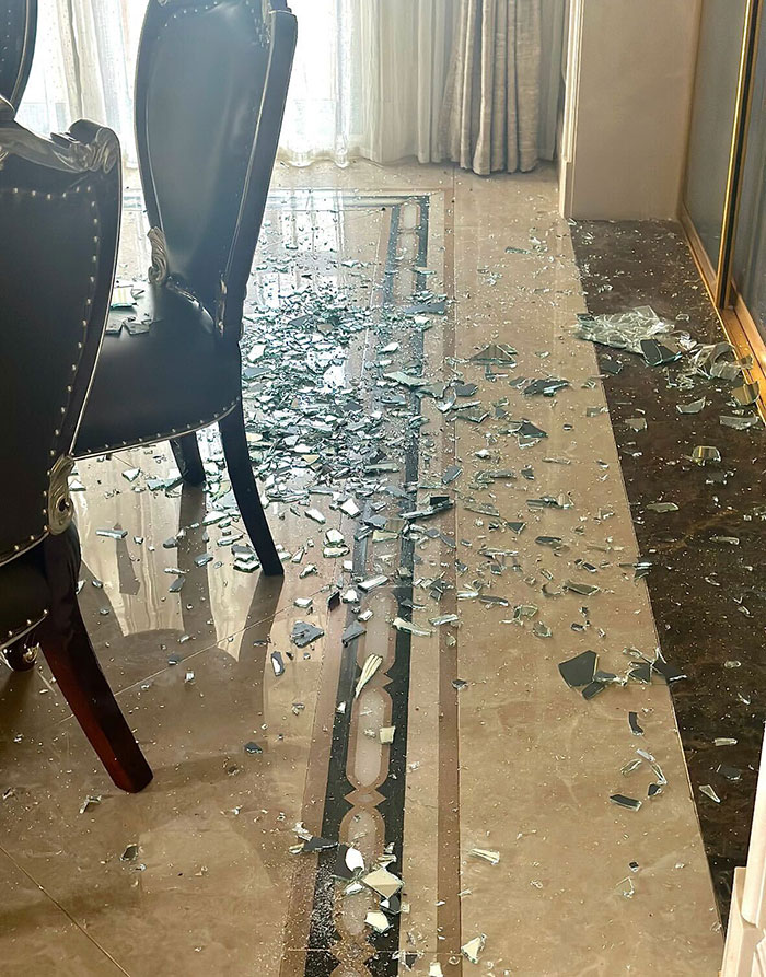 Angry Boy Breaks Expensive Glass Ceiling And Chandelier Over A Labubu Doll