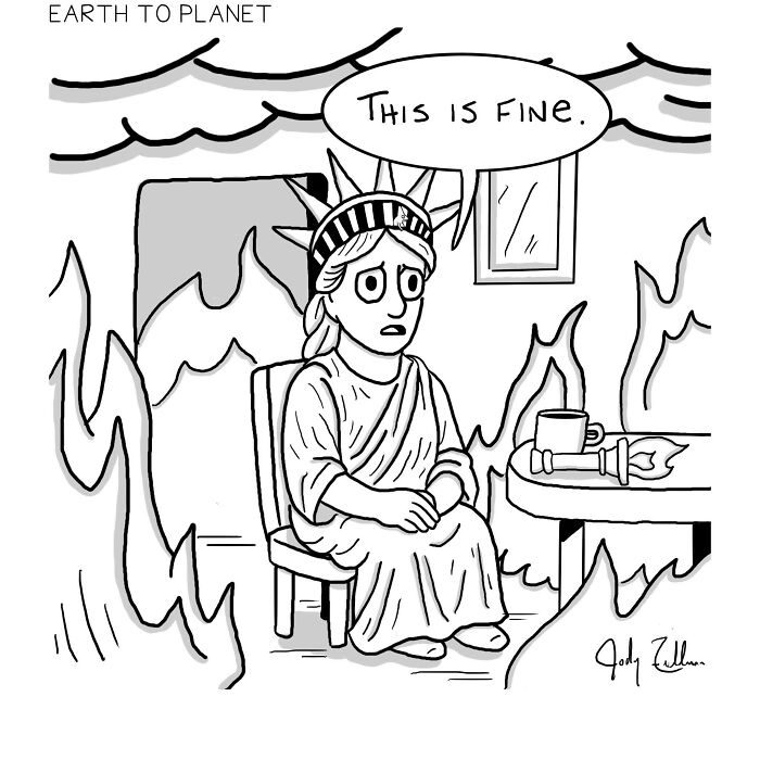 &#8220;Earth To Planet&#8221;: 27 New Humorous Comics By Jody Zellman To Boost Your Mood