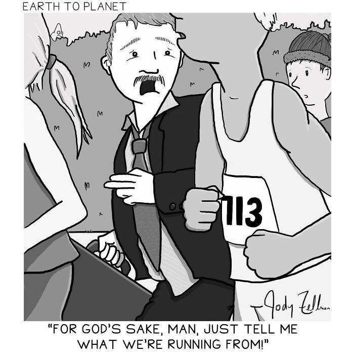 &#8220;Earth To Planet&#8221;: 27 New Humorous Comics By Jody Zellman To Boost Your Mood