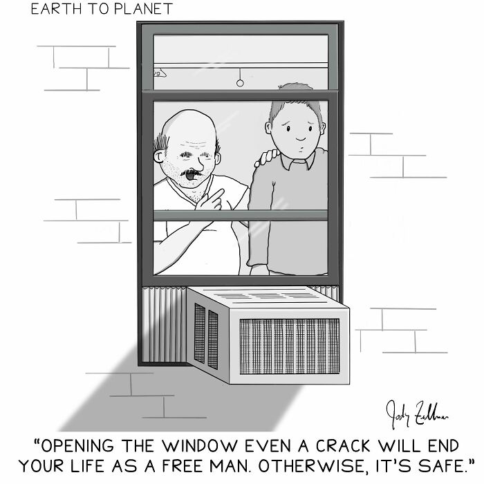 &#8220;Earth To Planet&#8221;: 27 New Humorous Comics By Jody Zellman To Boost Your Mood
