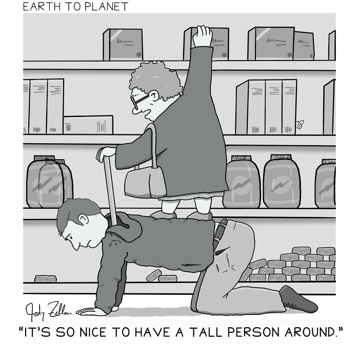 &#8220;Earth To Planet&#8221;: 27 New Humorous Comics By Jody Zellman To Boost Your Mood