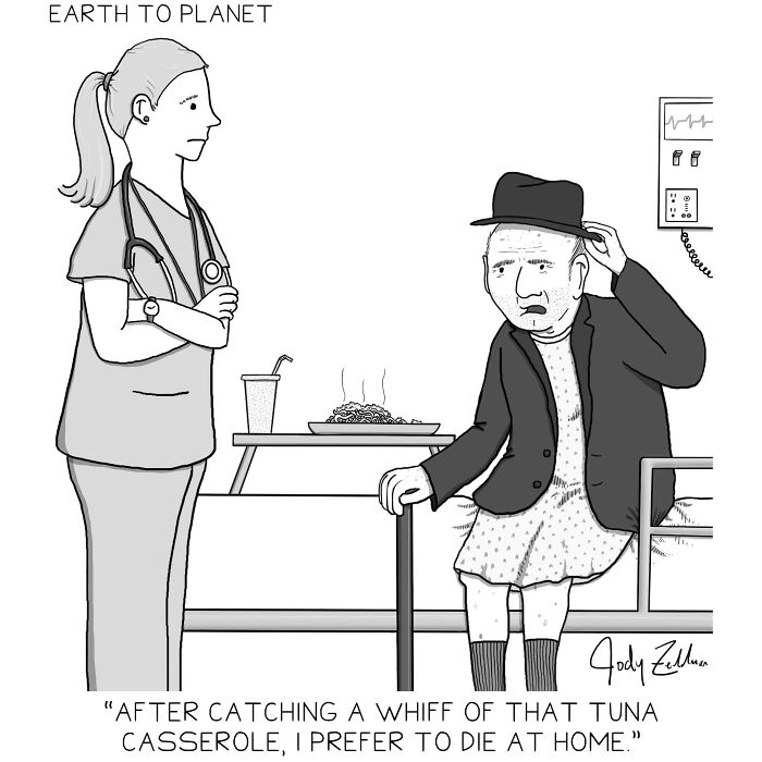 &#8220;Earth To Planet&#8221;: 27 New Humorous Comics By Jody Zellman To Boost Your Mood