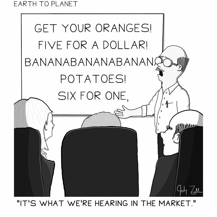 &#8220;Earth To Planet&#8221;: 27 New Humorous Comics By Jody Zellman To Boost Your Mood