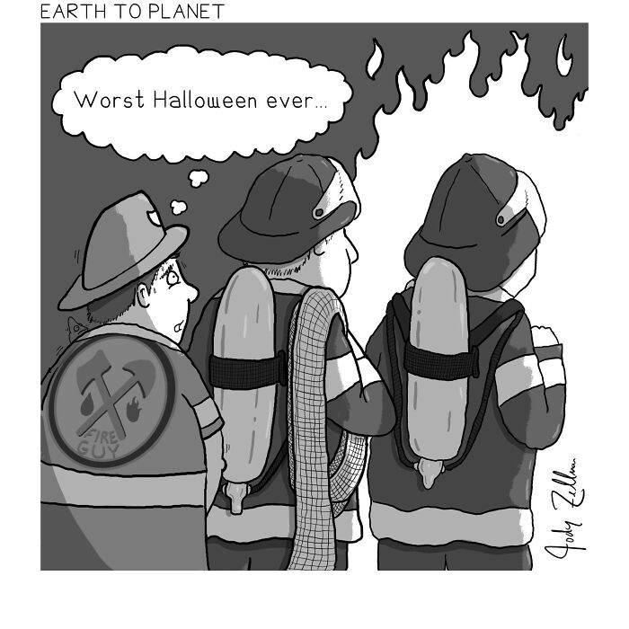 &#8220;Earth To Planet&#8221;: 27 New Humorous Comics By Jody Zellman To Boost Your Mood
