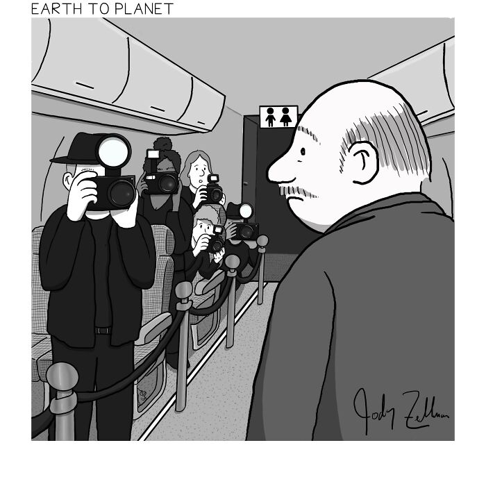 &#8220;Earth To Planet&#8221;: 27 New Humorous Comics By Jody Zellman To Boost Your Mood