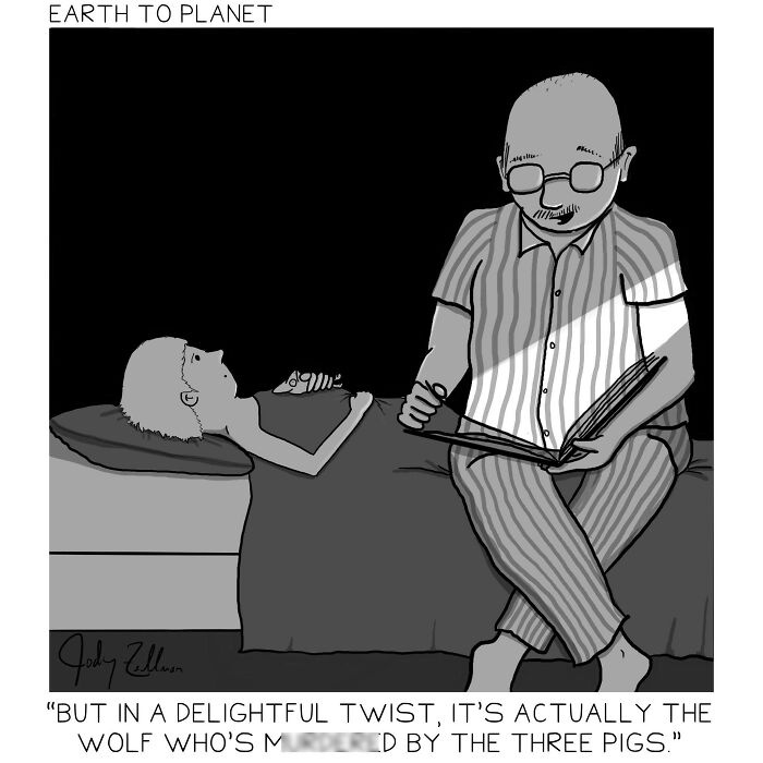 &#8220;Earth To Planet&#8221;: 27 New Humorous Comics By Jody Zellman To Boost Your Mood