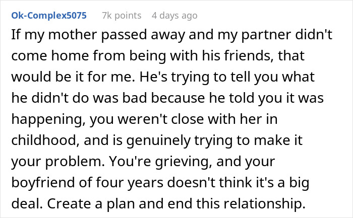 Woman Faces Double Heartbreak When Mother’s Death Brings Boyfriend’s True Character To Light