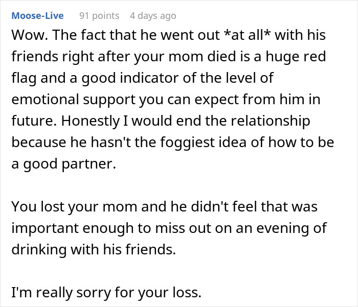 Woman Faces Double Heartbreak When Mother’s Death Brings Boyfriend’s True Character To Light