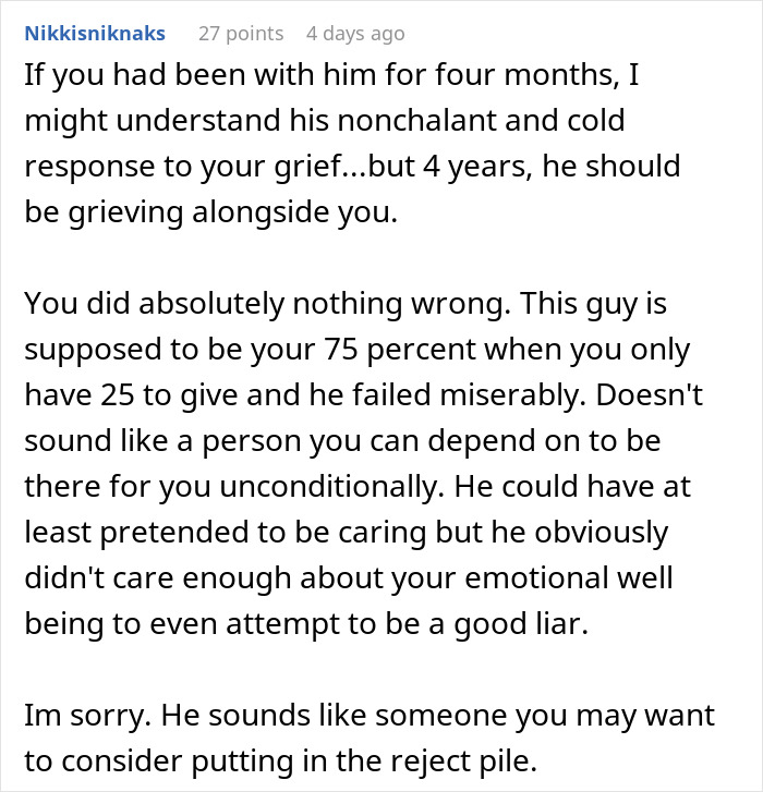 Woman Faces Double Heartbreak When Mother’s Death Brings Boyfriend’s True Character To Light