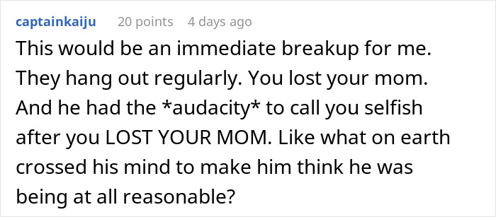 Woman Faces Double Heartbreak When Mother’s Death Brings Boyfriend’s True Character To Light