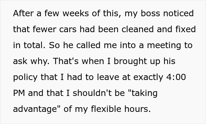 Boss Tries To Fix A Non-Issue By Banning Flexible Hours, Only Makes Things Worse