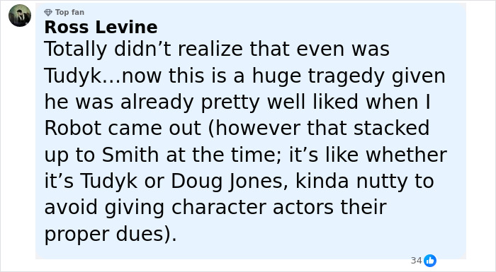 Actor Says I, Robot Dropped Him From Publicity For Scoring Higher With Audiences Than Smith