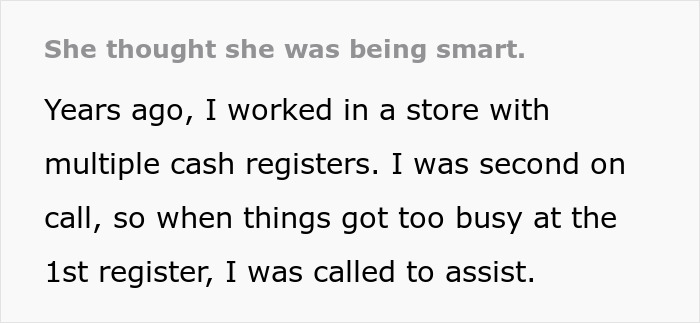 Woman Cuts In Front Of Elderly Man At Grocery Store, Cashier Uses Her Own Words To Hand Out Karma
