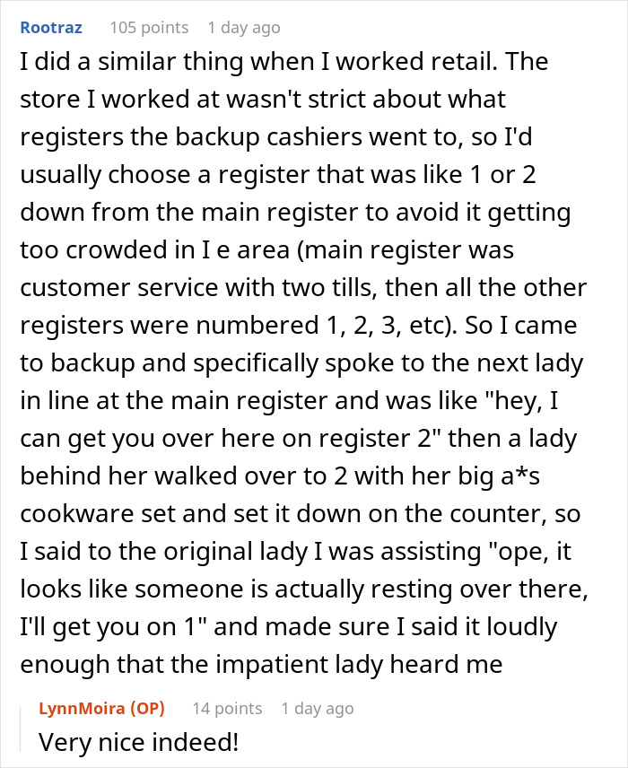Woman Cuts In Front Of Elderly Man At Grocery Store, Cashier Uses Her Own Words To Hand Out Karma