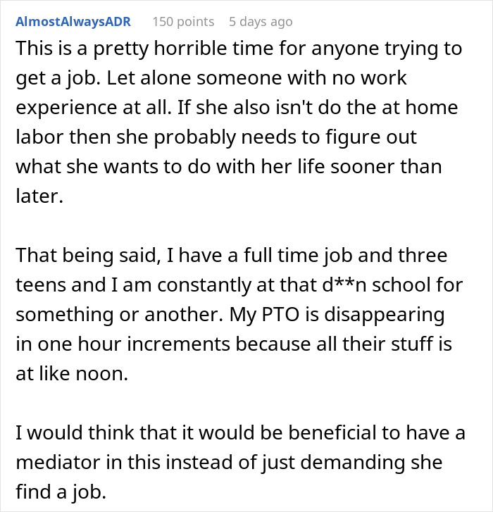 Husband Says He’ll Manage Household So Wife Can Work, She Responds With Cold Silence