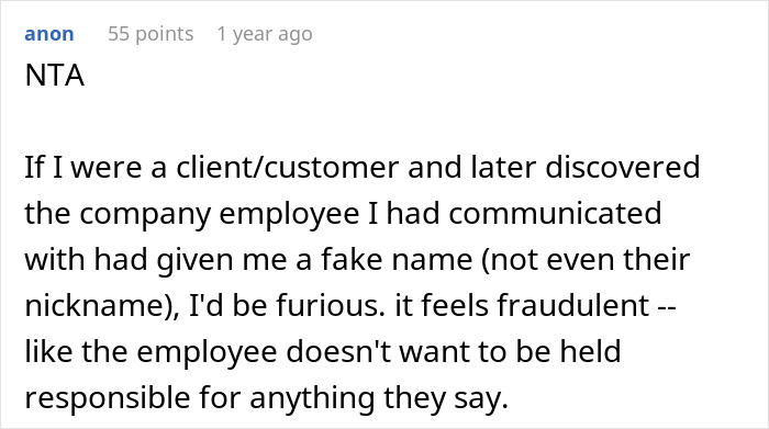 Immigrant Employee Rejects Manager’s Request To Use &#8220;American Name&#8221; To Please Client