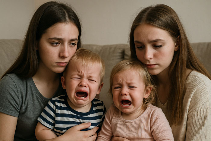 Teens Forced To Be Parents For Their 1, 3 And 4YO Siblings, Years Later Refuse To Reconnect
