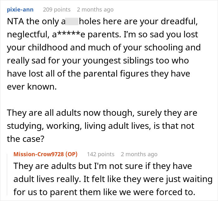 Teens Forced To Be Parents For Their 1, 3 And 4YO Siblings, Years Later Refuse To Reconnect