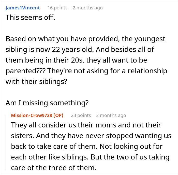 Teens Forced To Be Parents For Their 1, 3 And 4YO Siblings, Years Later Refuse To Reconnect