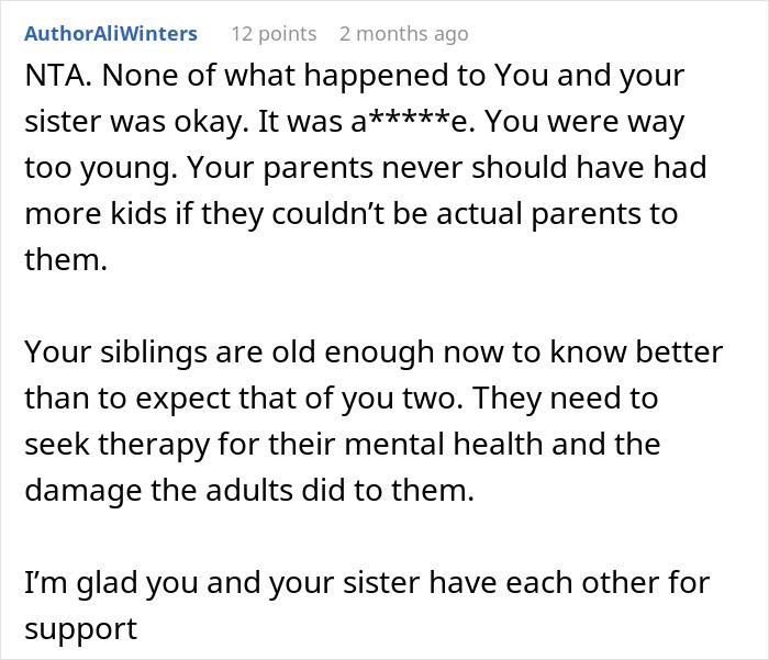 Teens Forced To Be Parents For Their 1, 3 And 4YO Siblings, Years Later Refuse To Reconnect