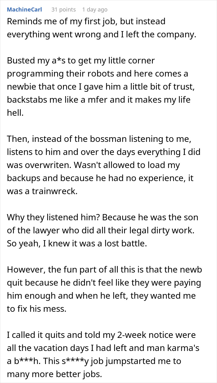 Toxic Newbie Spreads Lies, Tries To Get Colleague Fired, Ends Up In Hot Water With HR