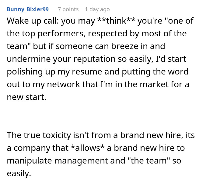 Toxic Newbie Spreads Lies, Tries To Get Colleague Fired, Ends Up In Hot Water With HR