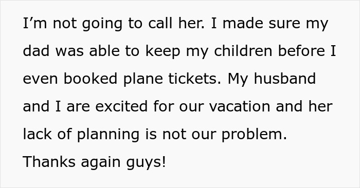 Entitled Lady Decides To Bring Her Kids Along On Couple&#8217;s Kid-Free Vacation, Gets Mad When Uninvited