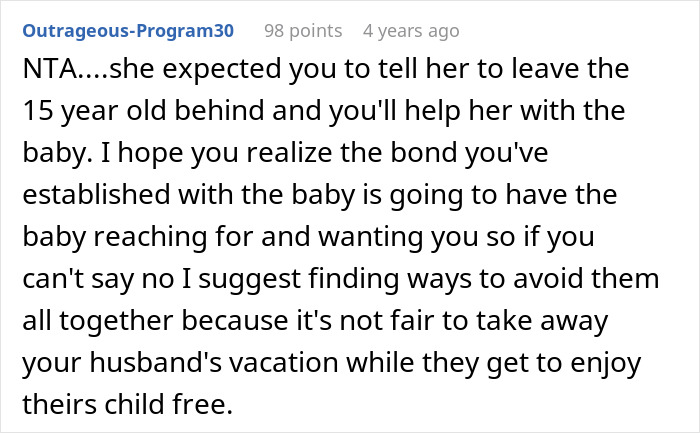 Entitled Lady Decides To Bring Her Kids Along On Couple&#8217;s Kid-Free Vacation, Gets Mad When Uninvited