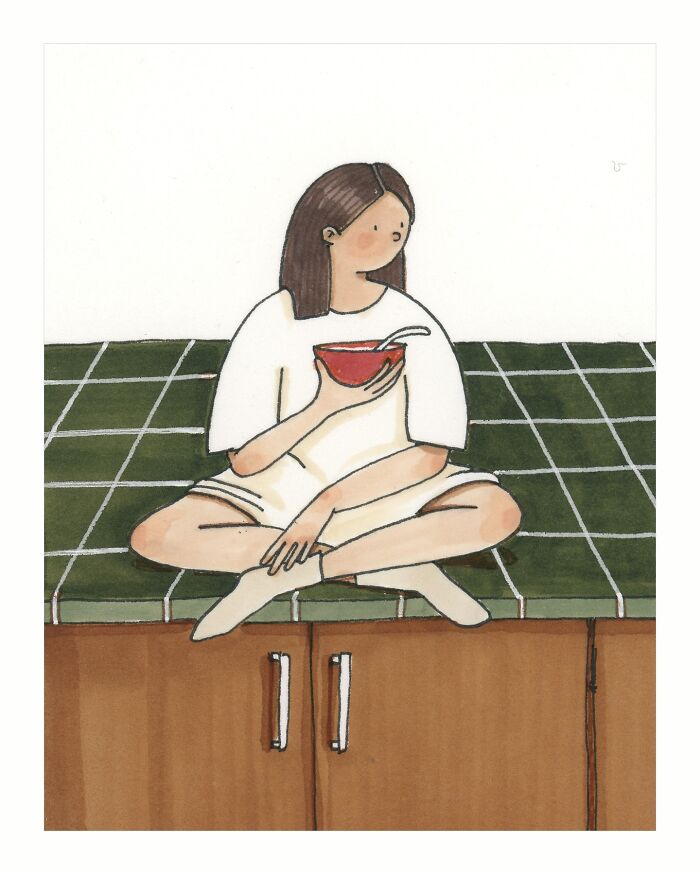 This Artist Illustrated Things Humans Do In Private, And They’re Both Playful And Heartfelt (27 Pics)