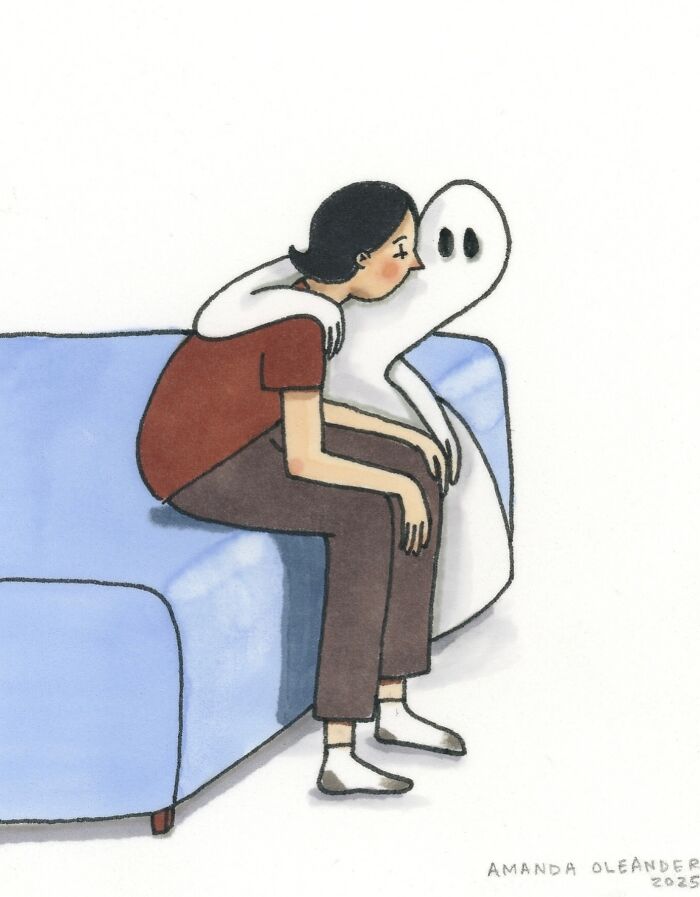 This Artist Illustrated Things Humans Do In Private, And They’re Both Playful And Heartfelt (27 Pics)