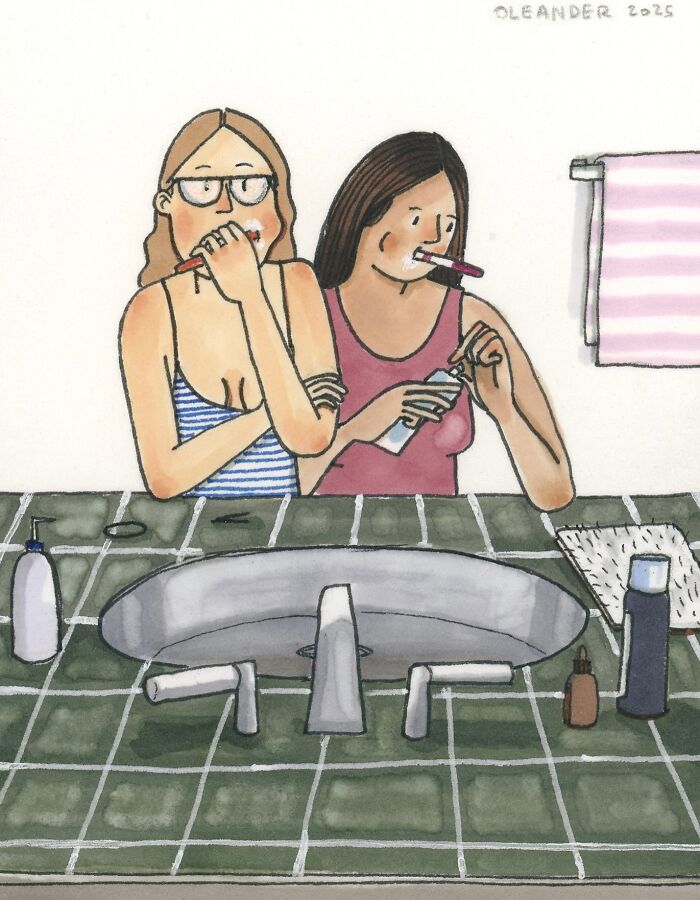 This Artist Illustrated Things Humans Do In Private, And They’re Both Playful And Heartfelt (27 Pics)