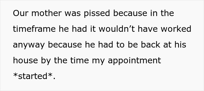 18YO Too Angry To Speak When Niece Ruins His Doctor’s Appointment Because Mom Takes Her With Them