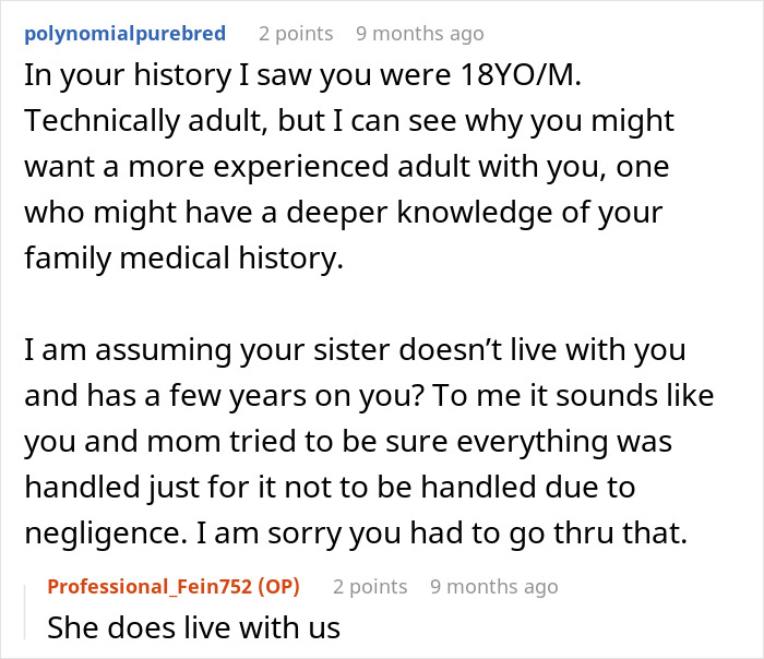 18YO Too Angry To Speak When Niece Ruins His Doctor’s Appointment Because Mom Takes Her With Them