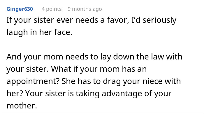 18YO Too Angry To Speak When Niece Ruins His Doctor’s Appointment Because Mom Takes Her With Them