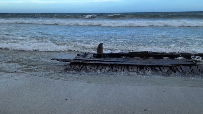 Schoolboy Discovers 275-Year-Old British Royal Navy Ship On Scotland Beach While Jogging