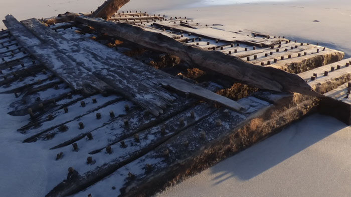 Schoolboy Discovers 275-Year-Old British Royal Navy Ship On Scotland Beach While Jogging