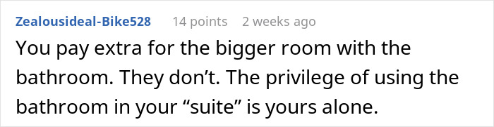 Person Agrees To Let Roommates Have Their BFs Move In, But Makes It Clear They Won’t Share Their Bathroom