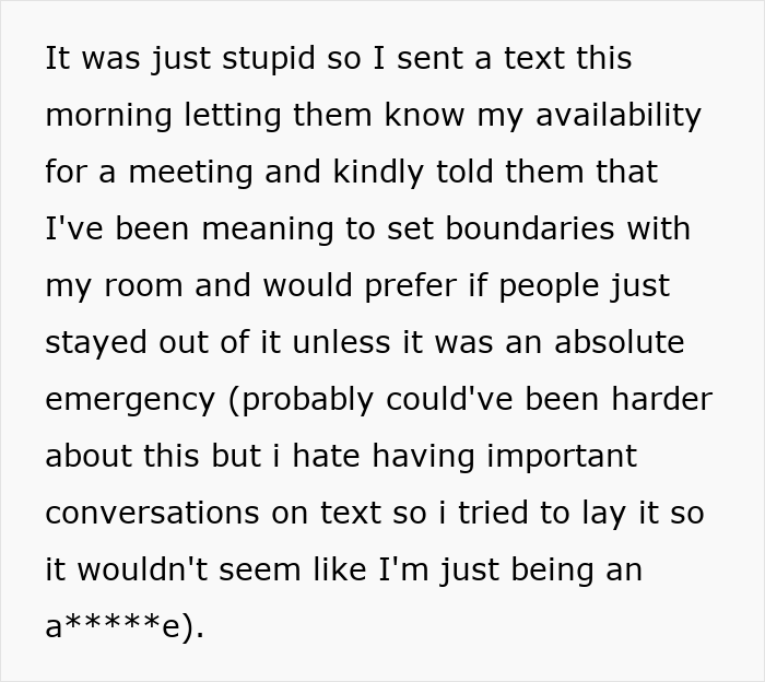 Person Agrees To Let Roommates Have Their BFs Move In, But Makes It Clear They Won’t Share Their Bathroom