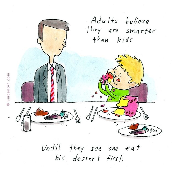 39 Ridiculously Clever One Panel Comics By Jim Benton That Are Packed With Unexpected Twists