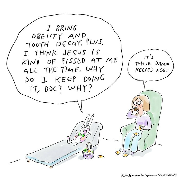 39 Ridiculously Clever One Panel Comics By Jim Benton That Are Packed With Unexpected Twists