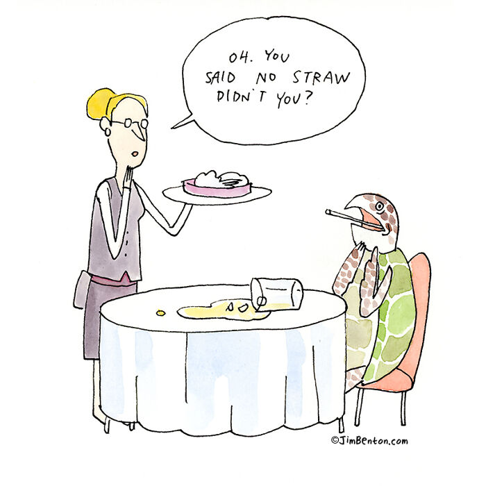 39 Ridiculously Clever One Panel Comics By Jim Benton That Are Packed With Unexpected Twists