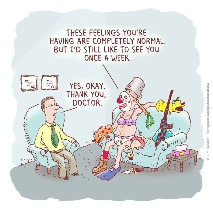 39 Ridiculously Clever One Panel Comics By Jim Benton That Are Packed With Unexpected Twists