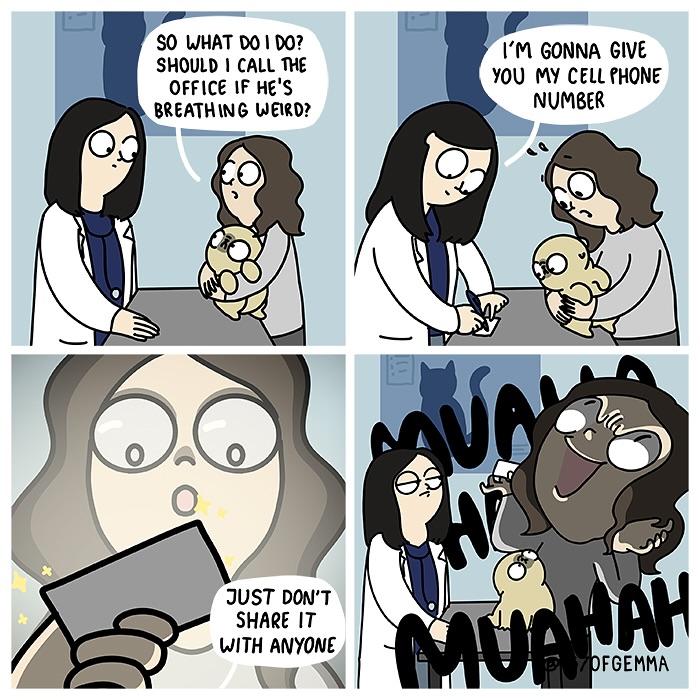 Adorable And Funny Comics About An Artist And Her Life With A Cute Pug (23 New Pics)