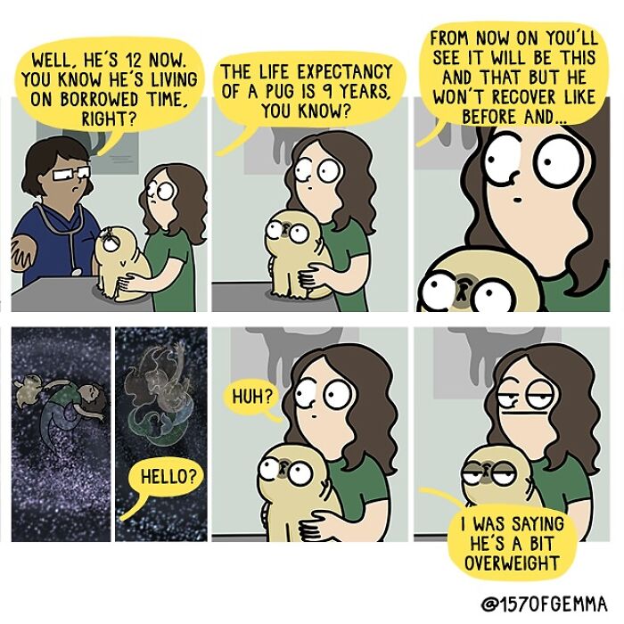 Adorable And Funny Comics About An Artist And Her Life With A Cute Pug (23 New Pics)