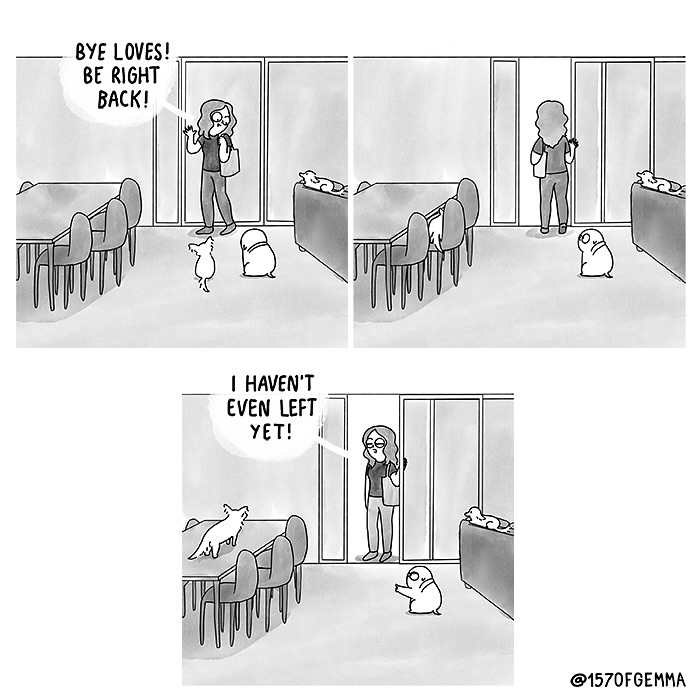 Adorable And Funny Comics About An Artist And Her Life With A Cute Pug (23 New Pics)
